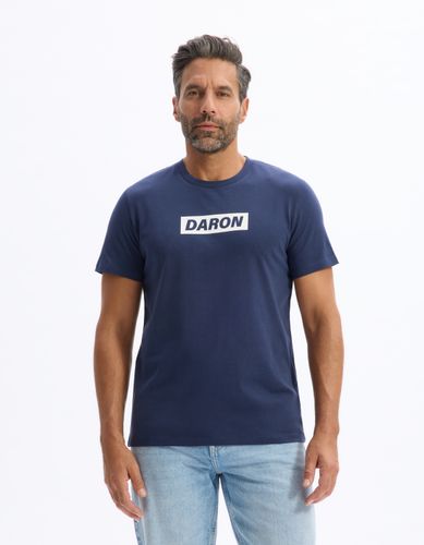 T-shirt Daron - marine et blanc - camaieu - Modalova