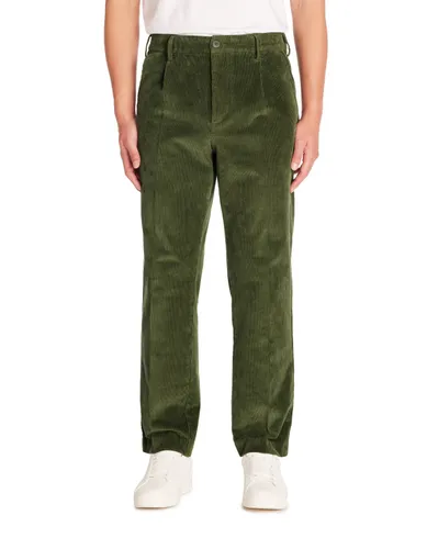 Pantalon de velours - kaki - camaieu - Modalova