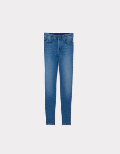 Jean slim long - bleu - camaieu - Modalova