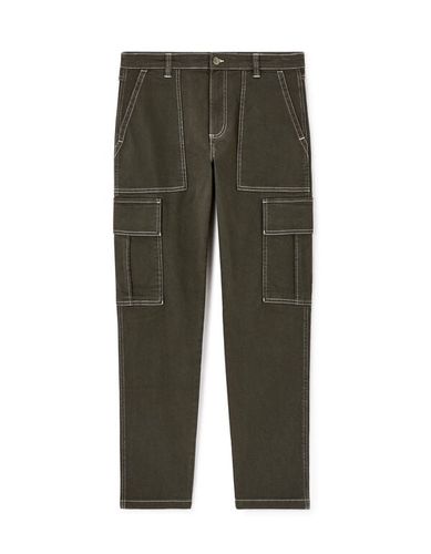 Pantalon cargo loose - kaki - celio - Modalova