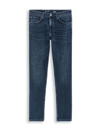 Jean slim stretch C25 3 longueurs - marine - camaieu - Modalova