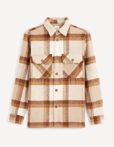 Chemise overshirt - beige - celio - Modalova