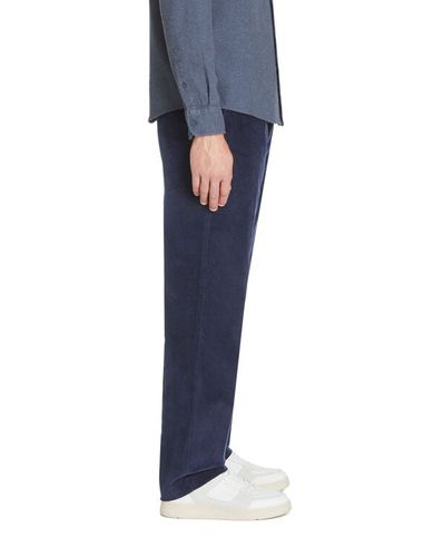 Pantalon straight - marine - camaieu - Modalova