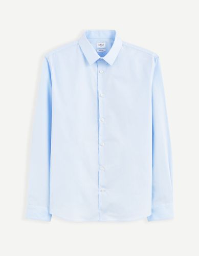 Chemise slim repassage facile - celio - Modalova