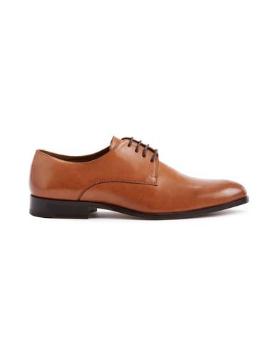 Derbies en cuir - marron - celio - Modalova