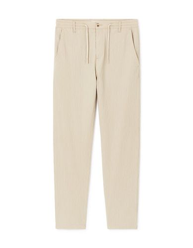 Pantalon 24H slim - taupe - camaieu - Modalova