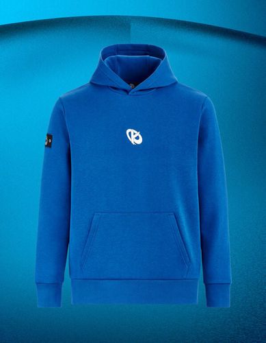 Karmine Corp - Sweat bleu - camaieu - Modalova