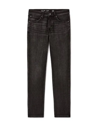 Jean straight stretch C15 3 longueurs - noir - camaieu - Modalova