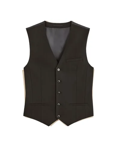 Gilet de costume slim stretch - camaieu - Modalova