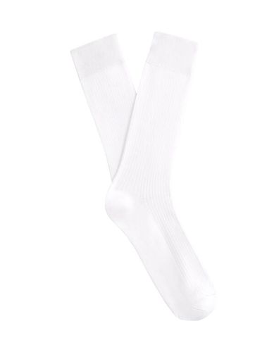 Chaussettes hautes coton - blanc - celio - Modalova