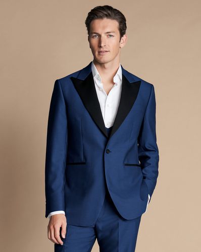 Veste De Costume À Revers En Pointe - par - Charles Tyrwhitt - Modalova