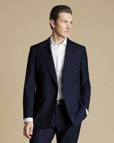 Veste De Costume Italienne De Luxe À Double Boutonnage - par - Charles Tyrwhitt - Modalova