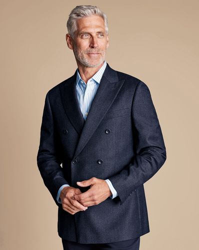 Veste De Costume Italienne À Boutonnage Croisé Et Pois - Jean par - Charles Tyrwhitt - Modalova