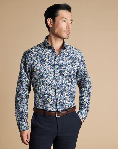 Chemise En Tissu Liberty À Motif Floral - Encre par - Charles Tyrwhitt - Modalova