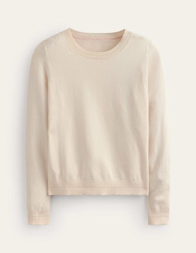 Pull Catriona col rond en coton - Boden - Modalova