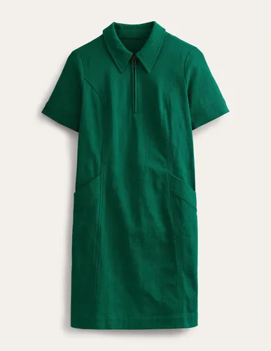 Mini-robe fourreau zippée - Boden - Modalova