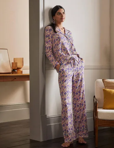 Bas de pyjama en coton Femme Boden - Boden - Modalova