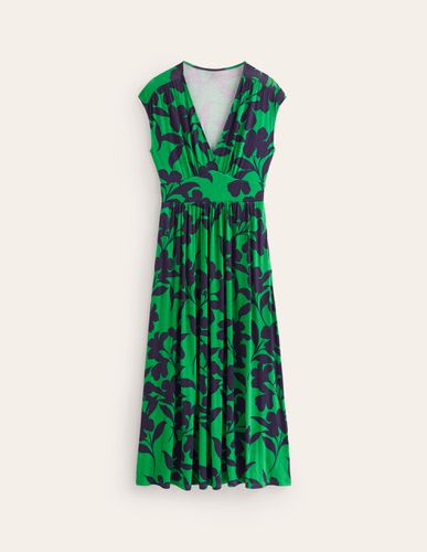 Robe portefeuille longue Vanessa en jersey - Boden - Modalova