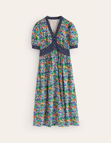 Robe midi style 40s Elsa - Boden - Modalova