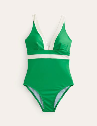 Maillot de bain à empiècement central - Boden - Modalova