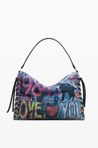 Grand sac graffiti - Desigual - Modalova