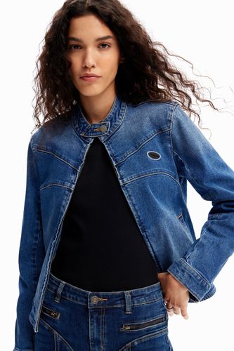 Veste biker jean - Desigual - Modalova