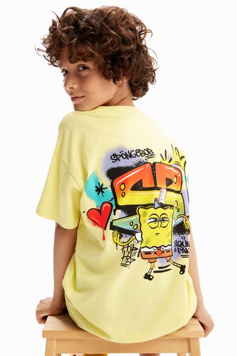T-shirt graffiti SpongeBob - Desigual - Modalova