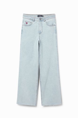 Jupe-culotte jean cropped - Desigual - Modalova