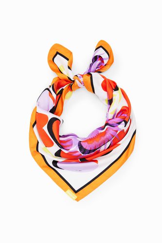 Foulard carré cœurs - Desigual - Modalova