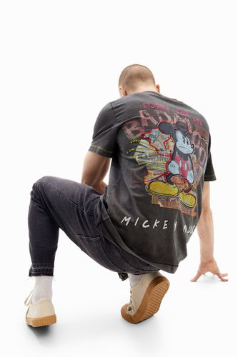 T-shirt collage Mickey Mouse - Desigual - Modalova