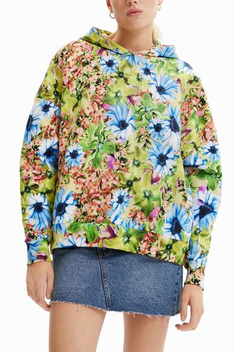 Sweat-shirt oversize fleuri - Desigual - Modalova