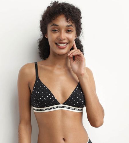 Soutien-gorge triangle sans armature en coton modal mania Icons Essentiel - DIM - Modalova