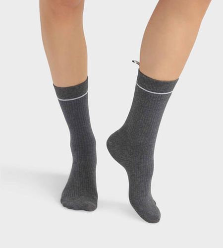 Chaussettes unisexes en coton modal côtelé Icons - Unisexe - Taille 42-46 - DIM - Modalova