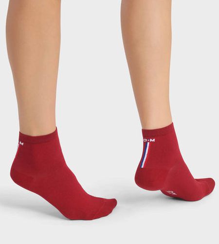 Chaussettes en coton Passion à bande colorée Madame - Féminin - Taille 35/38 - DIM - Modalova