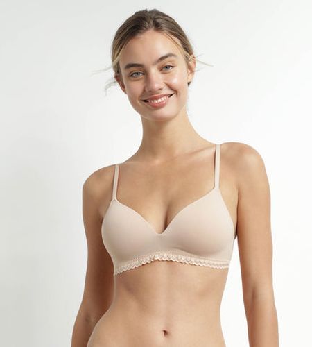 Soutien-gorge triangle paddé sans armatures Nude Daily Micro - DIM - Modalova