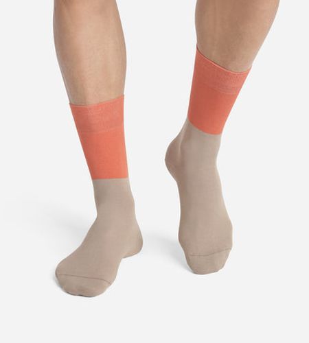 Chaussettes en coton effet colorblock Praline Mode - DIM - Modalova