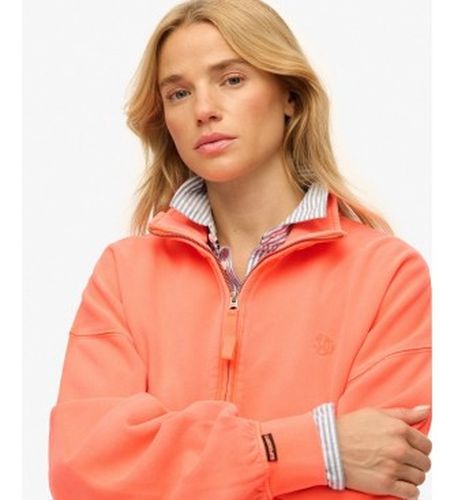 W2012386A Sweat à demi-fermeture éclair Studios Half (M), Casuel, Coton - Superdry - Modalova