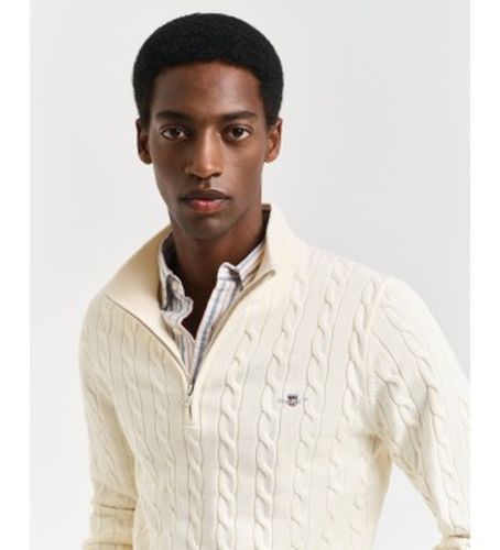 Pull avec demi-fermeture éclair (S), Casuel, Coton - Gant - Modalova