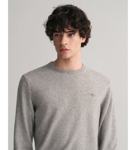 Pull à col rond en laine de mouton très fine (L), Casuel - Gant - Modalova
