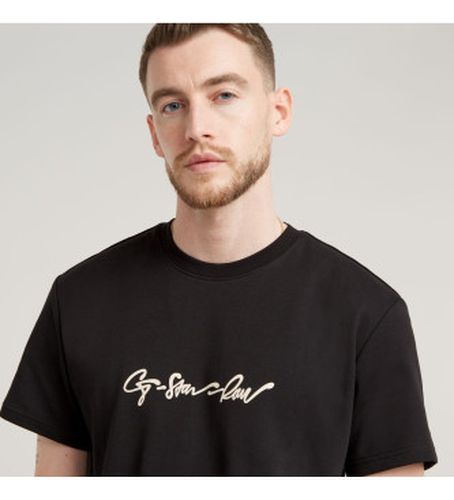 D25150-C812-6484 T-shirt G-Script (S), Casuel, Coton, Manche courte - G-Star - Modalova