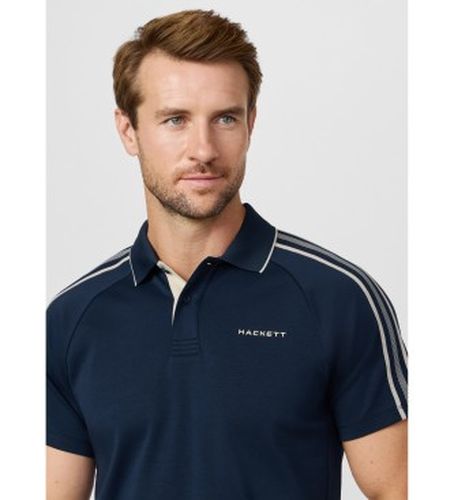 HM5600121 Polo avec bande de coupe classique (L), Casuel, Coton, Manche courte - Hackett London - Modalova