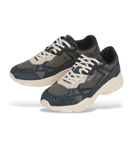 PMS600005 Trainers Dave Dust (41), Plat, Lacets, Casuel, Gris - Pepe Jeans - Modalova