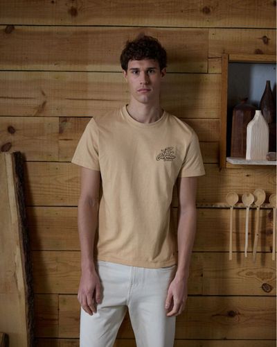 T-shirt beige - FAGUO - Modalova