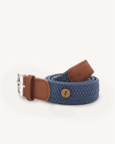 Ceinture bleu foncé ceinture unie - FAGUO - Modalova