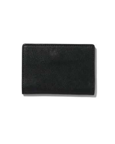 Portemonnaie Pliant Avec Fermeture Aimantée Cuir Noir RFID 7x10.5 - HEMA - Modalova