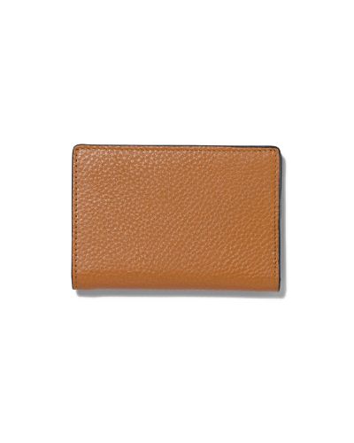 Portemonnaie Pliant Avec Fermeture Aimantée Cuir Marron RFID 7x10.5 - HEMA - Modalova