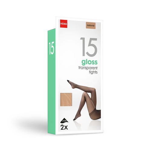 Collants Brillants 15 Deniers () - HEMA - Modalova