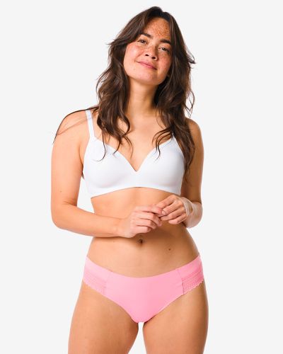 Slip Brésilien Micro Avec Dentelle () - HEMA - Modalova