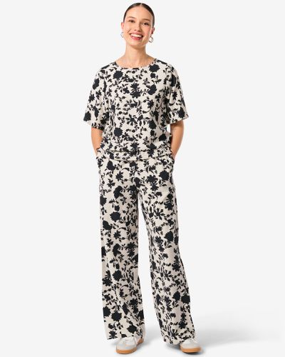 Pantalon Lara Fleurs () - HEMA - Modalova