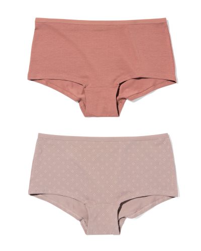 Boxer En Coton - Lot De 2marron Clair () - HEMA - Modalova